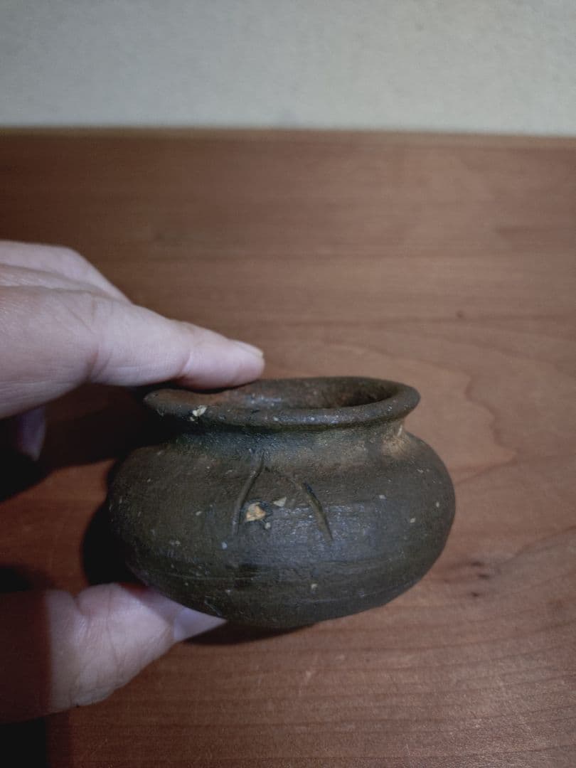 室町古備前 小壺 見立て 盃