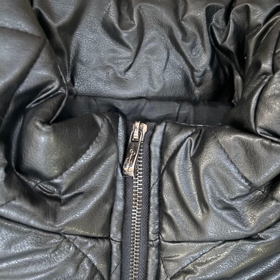 sean john ショーンジョン レザージャケット キルティング b系