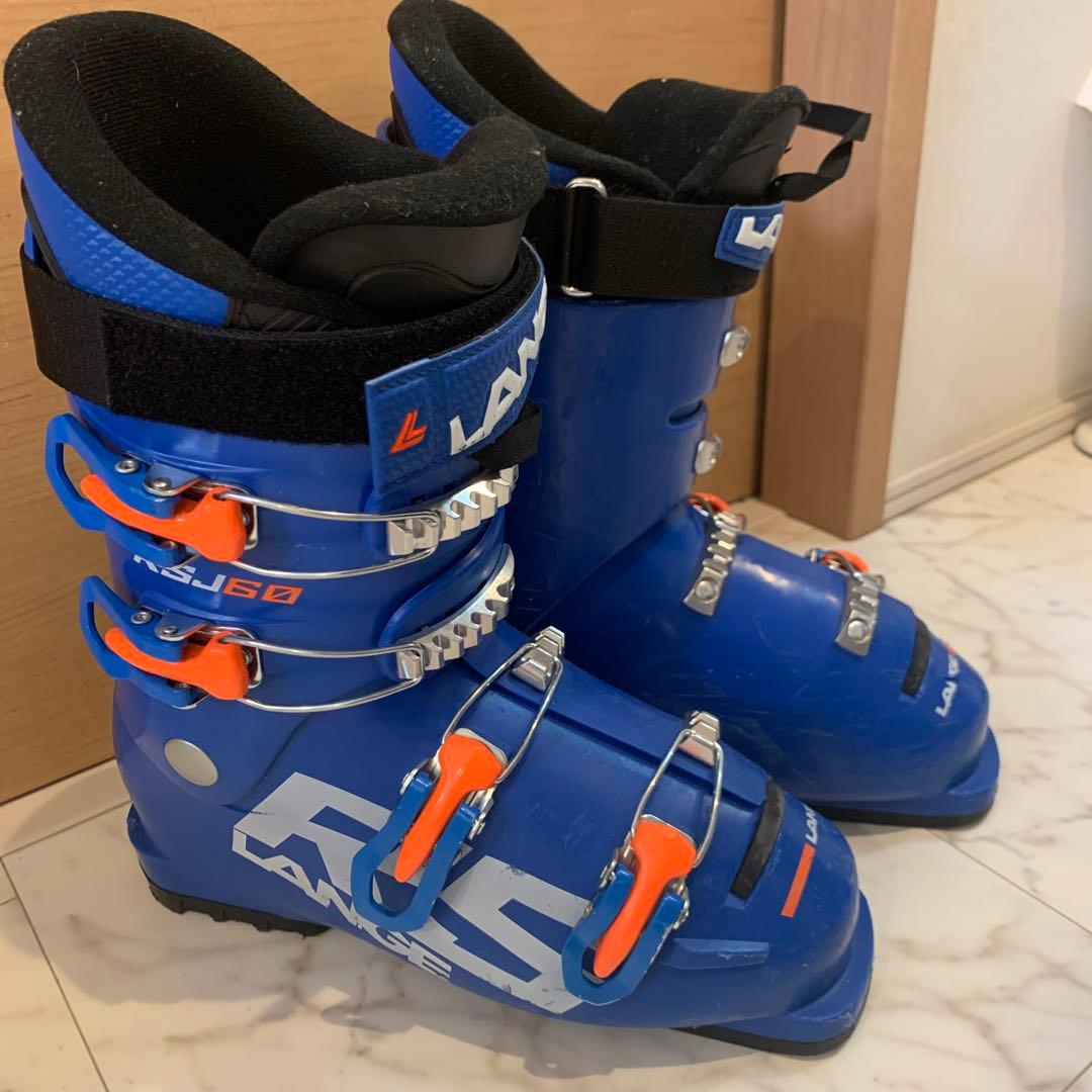 LANGE RSJ 60 スキーブーツ 子ども用 青　24.5センチ