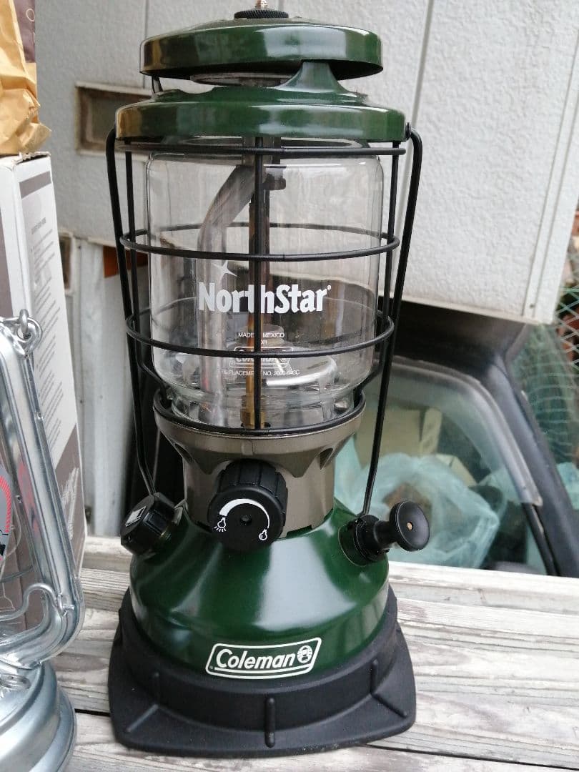 ランタン3台セット　Coleman・真鍮製Butterfly・FEUERHAND