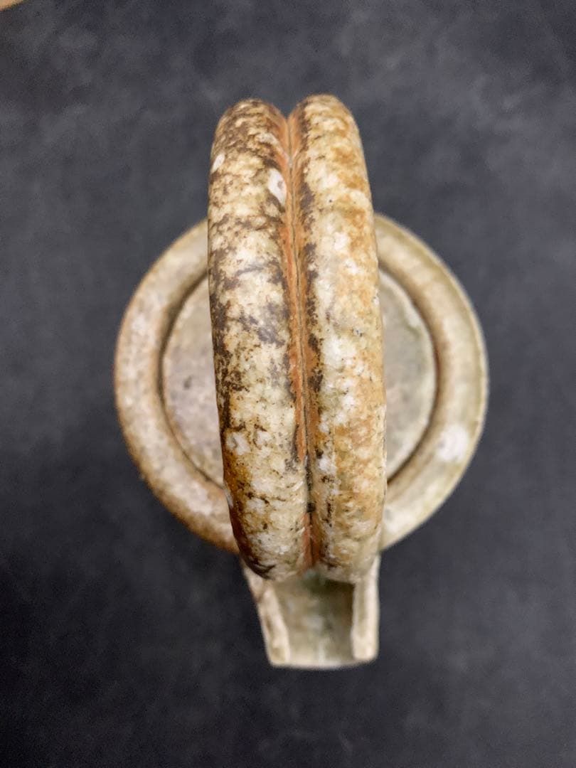 高橋春斎作　信楽焼　酒器　栞共箱付き