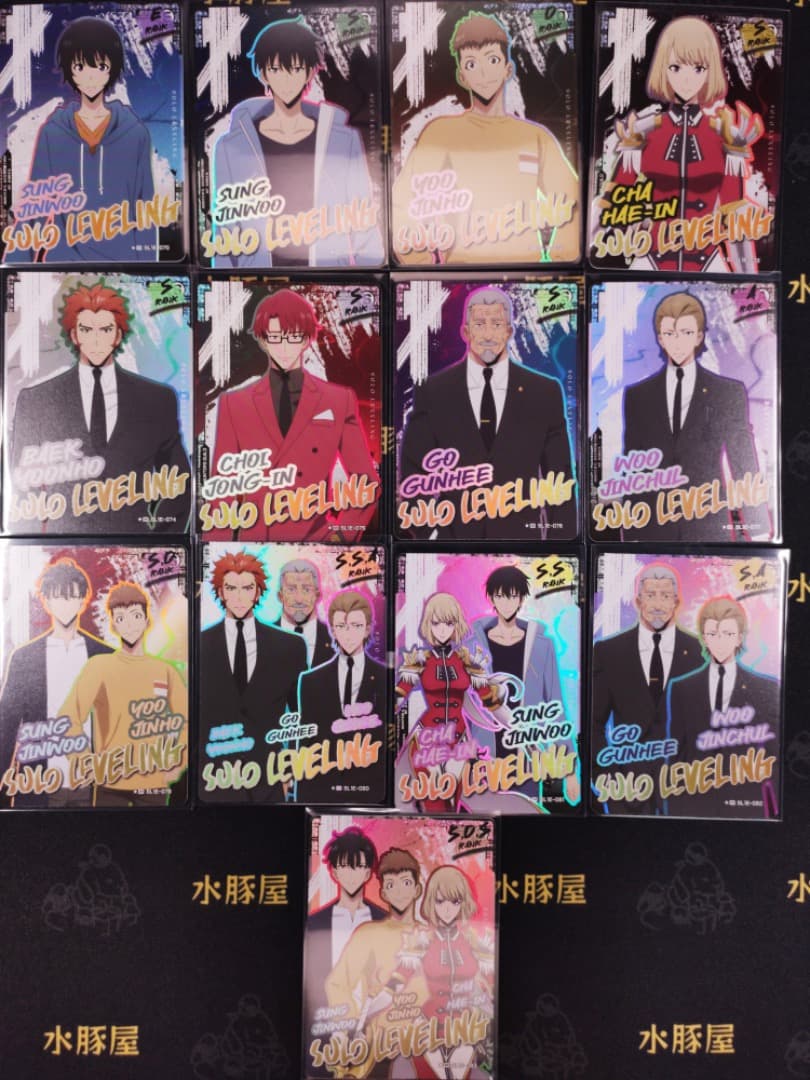 俺だけレベルアップな件　カード　SR　SUNG JINWOO　13枚セット