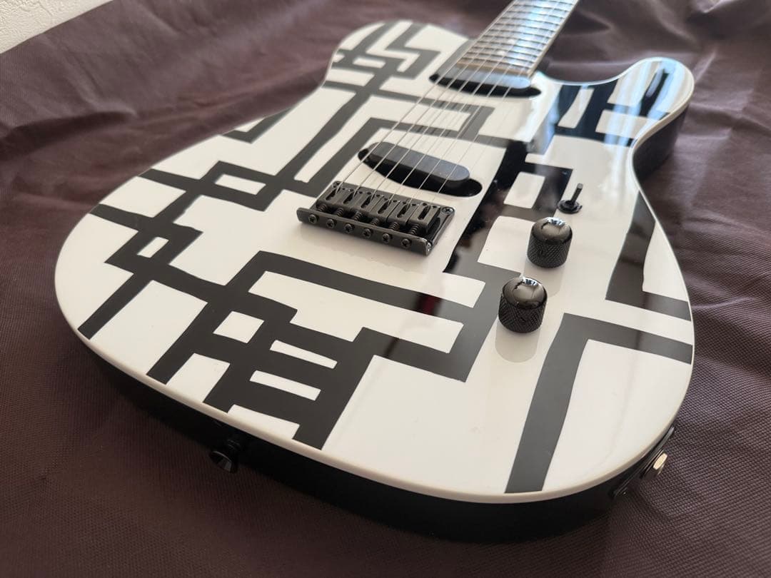 TEJ-75 リフィニッシュ済み　布袋モデル フェルナンデス ブラックライン