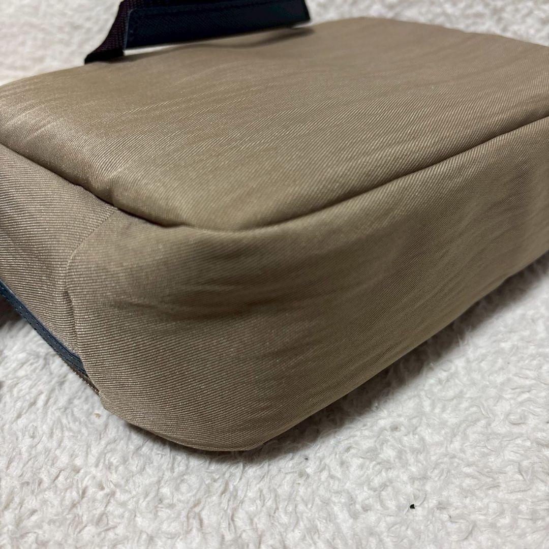 未使用に近い　マスターピース　link ショルダーバッグ　スクエア　ユニセックス