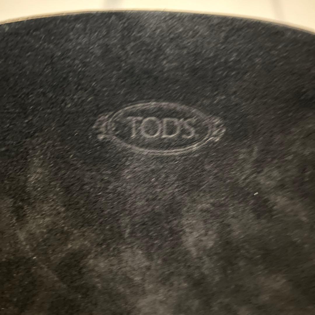 トッズ×エンダースキーマ　黒スエード丸型バッグ