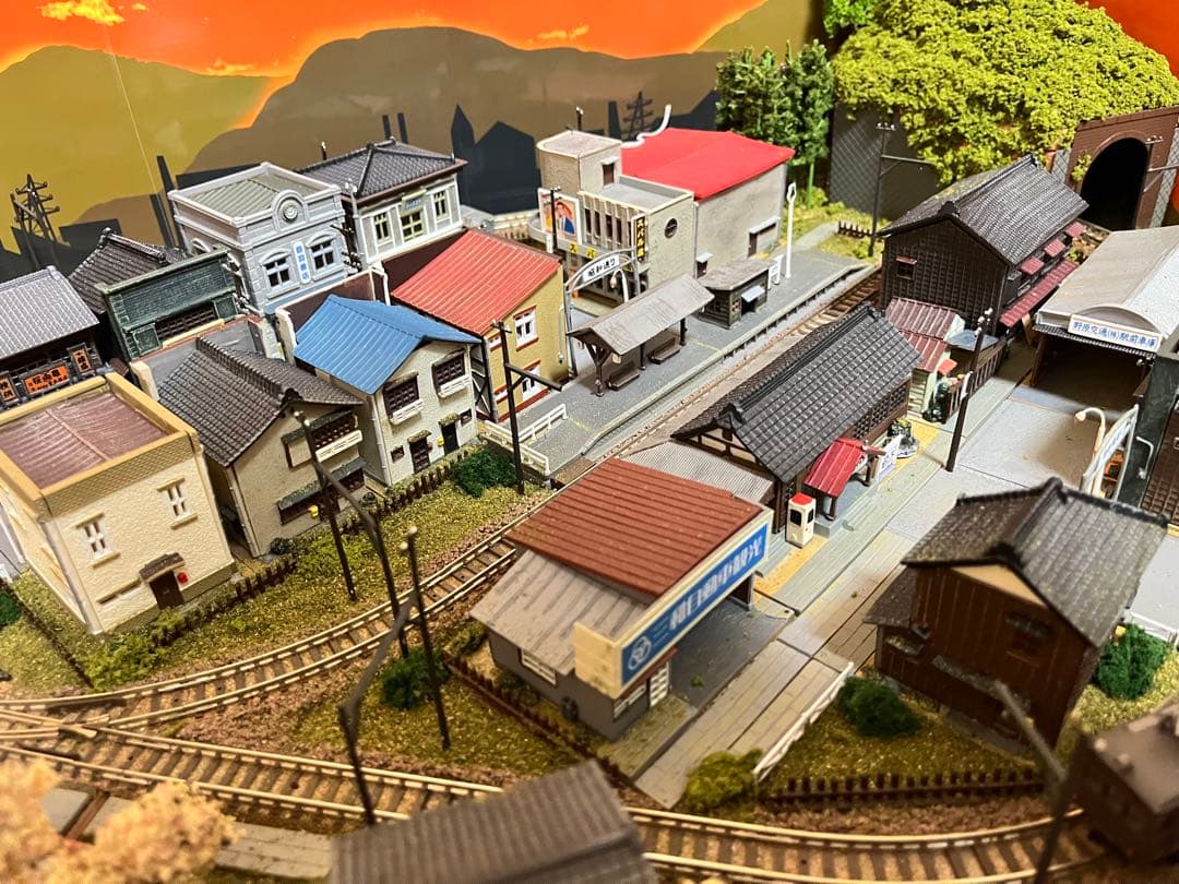 講談社　昭和の鉄道模型を作る　完成ジオラマ　オリジナル車両　パワーパック他