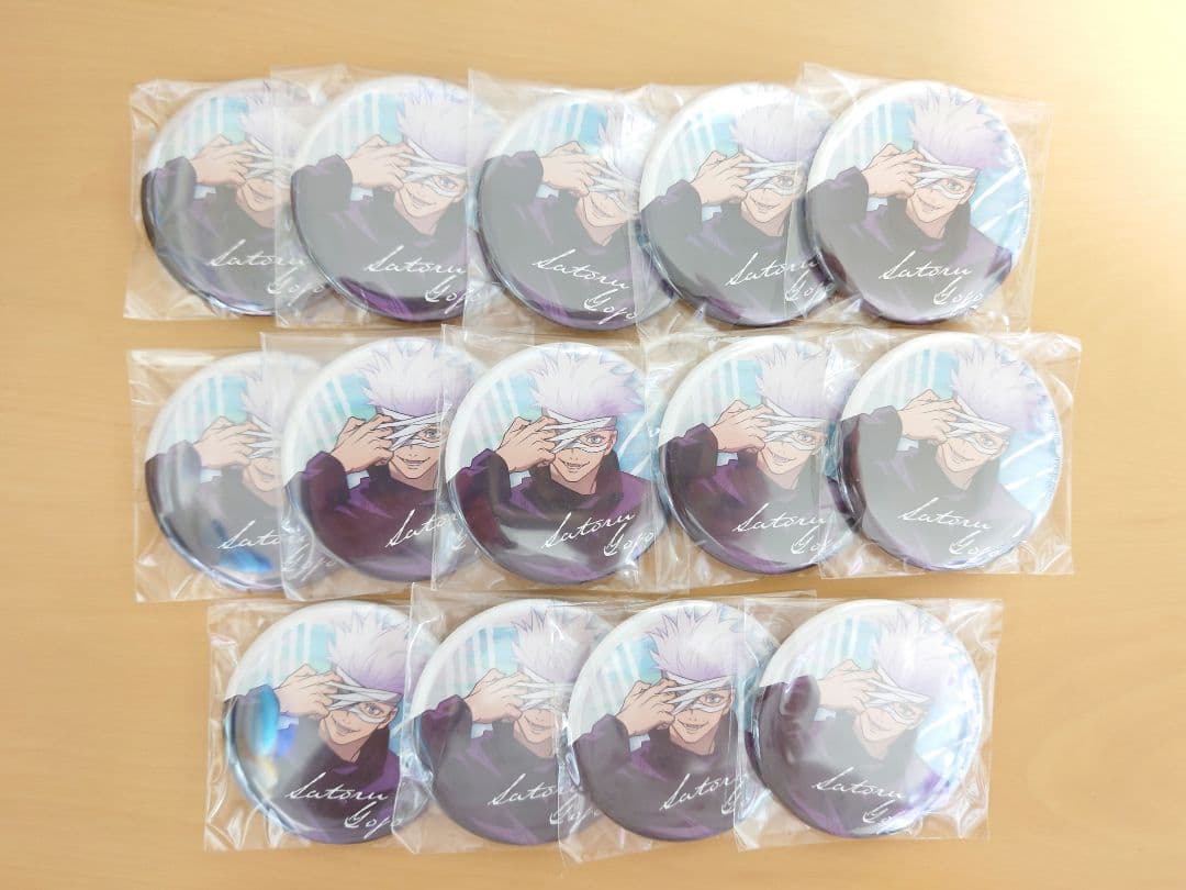 呪術廻戦0 ローソン 缶バッジ 五条悟