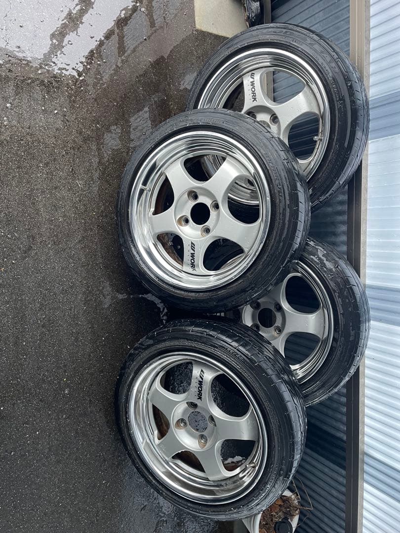 ワーク マイスター？S1風2P グッドイヤータイヤ6.5J+38 15インチ