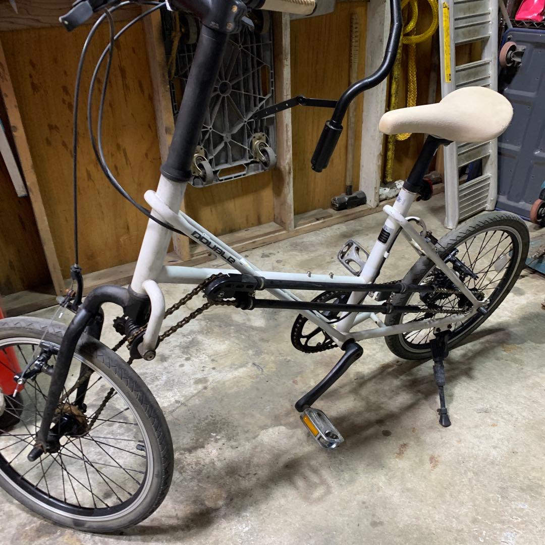 中古　前・後輪等速駆動の2WD自転車「DOUBLE Mini-Velo