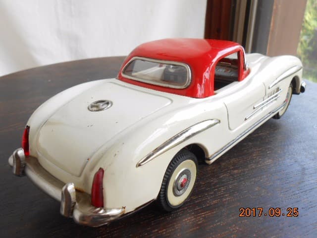 ★名品、精巧、美品、野村トーイ NOMURA ベンツ 300SL 大型 ブリキ