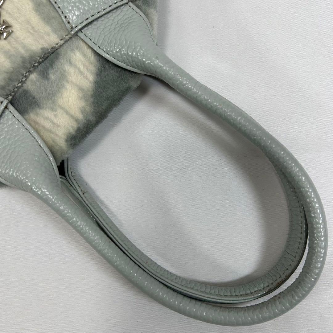 【極美品】ヴィヴィアンウエストウッド ヤスミン ハンドバッグ アニマル オーブ