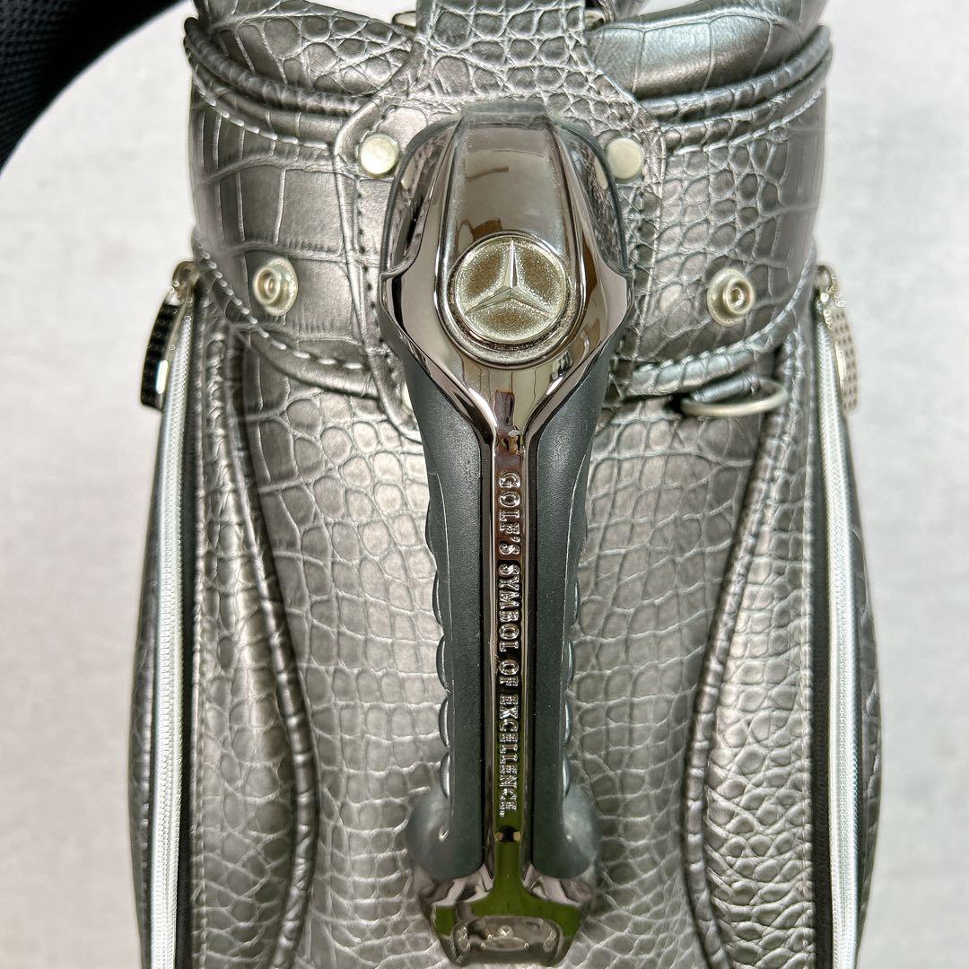 タイトリスト　メルセデス　ベンツ　キャディバッグ　ゴルフ　限定　クロコ　ワニ