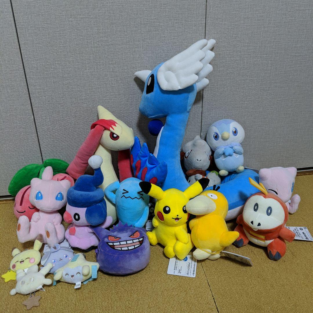 まとめ売り ポケモン ぬいぐるみ マスコット ピカチュウ ホゲータ