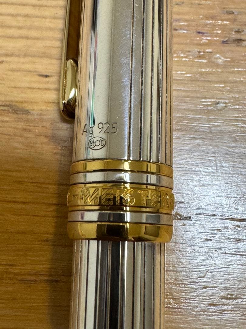 MONTBLANC マイスターシュティック SV925 ボールペン 1468
