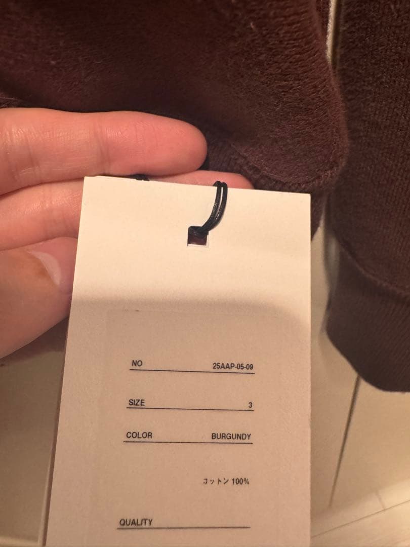 トップス A.PRESSE Vintage Half Zip Sweatshirt