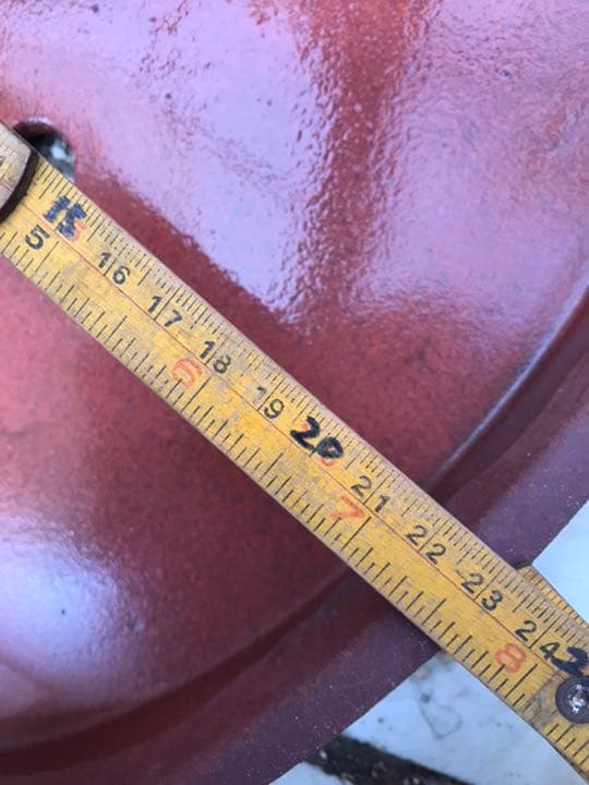 盆栽鉢　時代落款万一紅泥朱泥梨皮楕円胴帯盆栽鉢大小2点セット山野草寄せ植え植木鉢