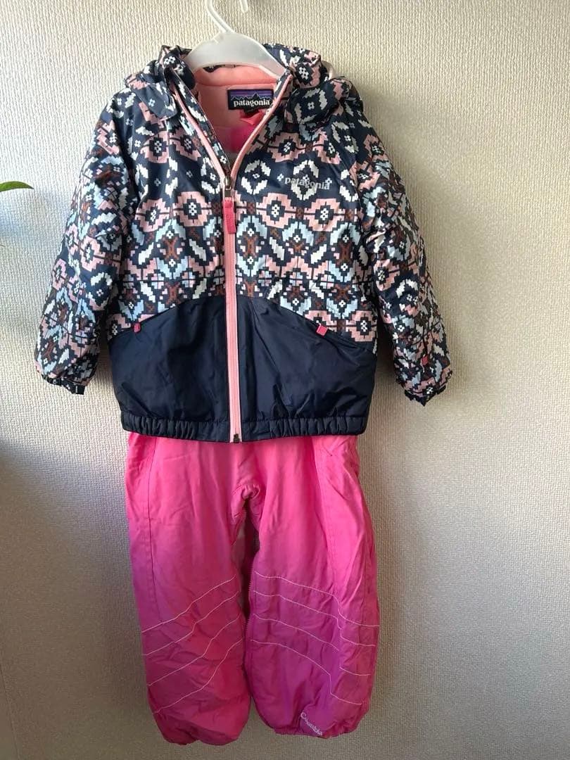 patagonia スキーウェア 3T コロンビア　4t スノウ　110cm