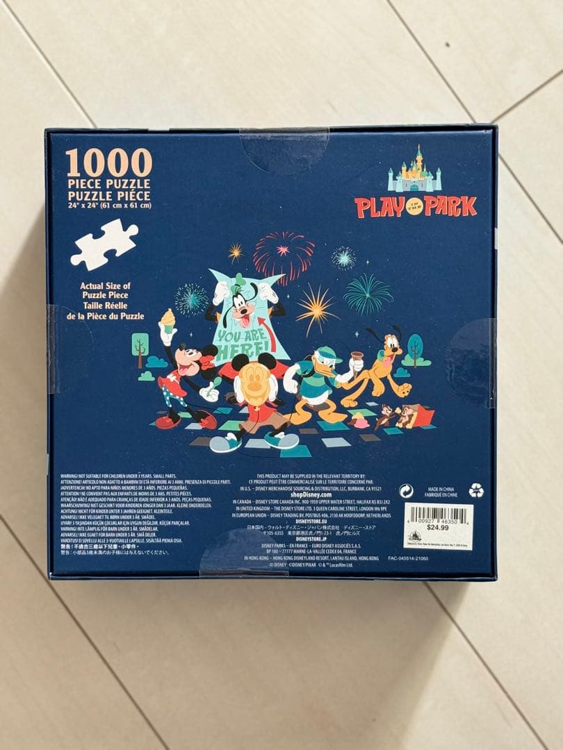 【限定品】フロリダディズニーワールド1000ピース ジグソーパズル