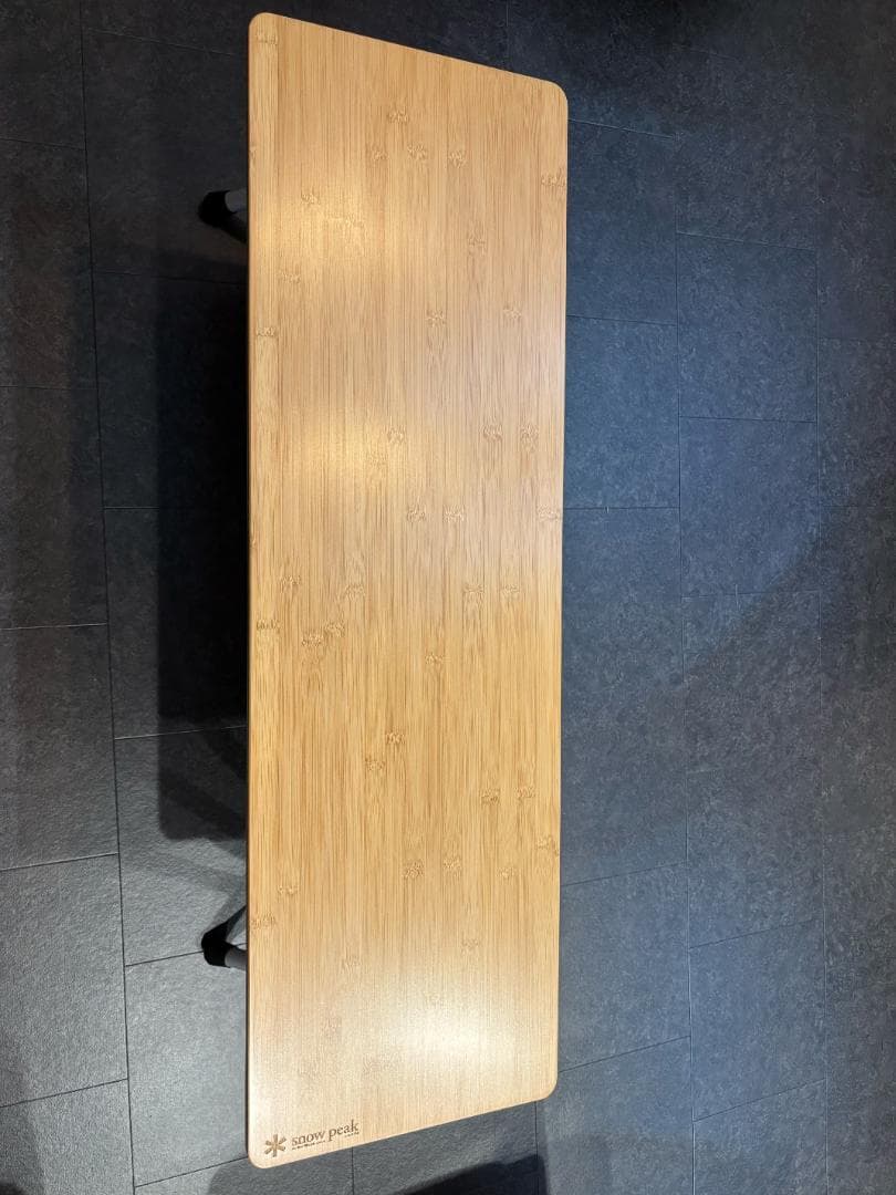 スノーピーク 竹製折りたたみテーブル