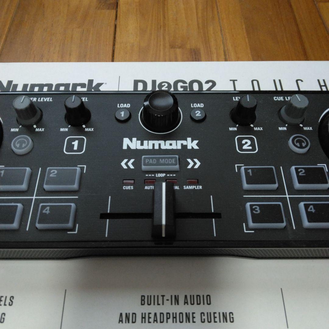Numark DJ2GO2 TOUCH ポータブルDJコントローラー