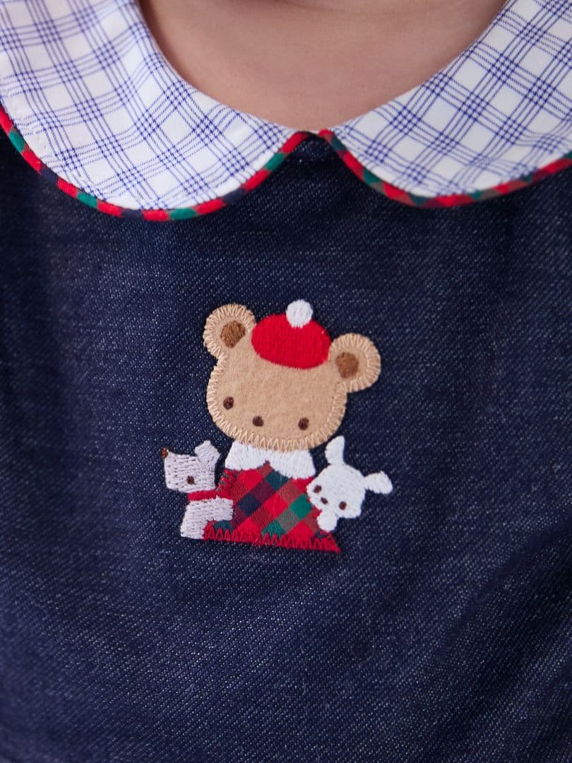 ✨新品未使用・タグ付✨ familiar 長袖 袖付ロンパース