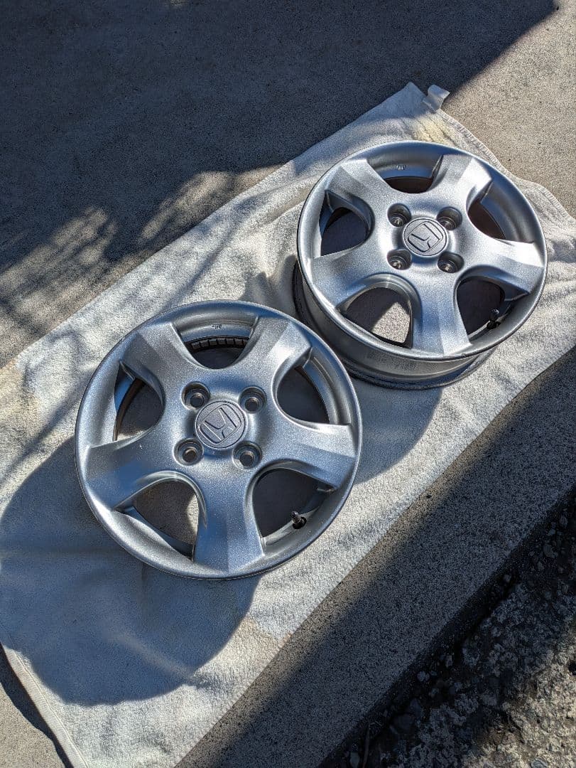 ホンダ 13インチ シルバーホイール 5スポーク