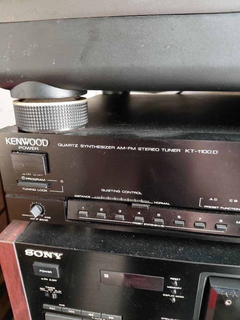KENWOOD KT-1100D AM-FMステレオチューナー