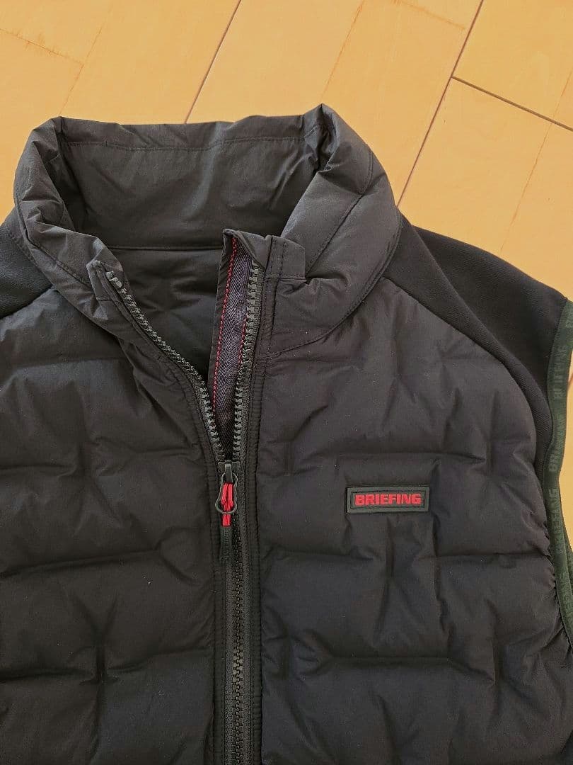 n*a様 ブリーフィング/黒/ダウンベスト