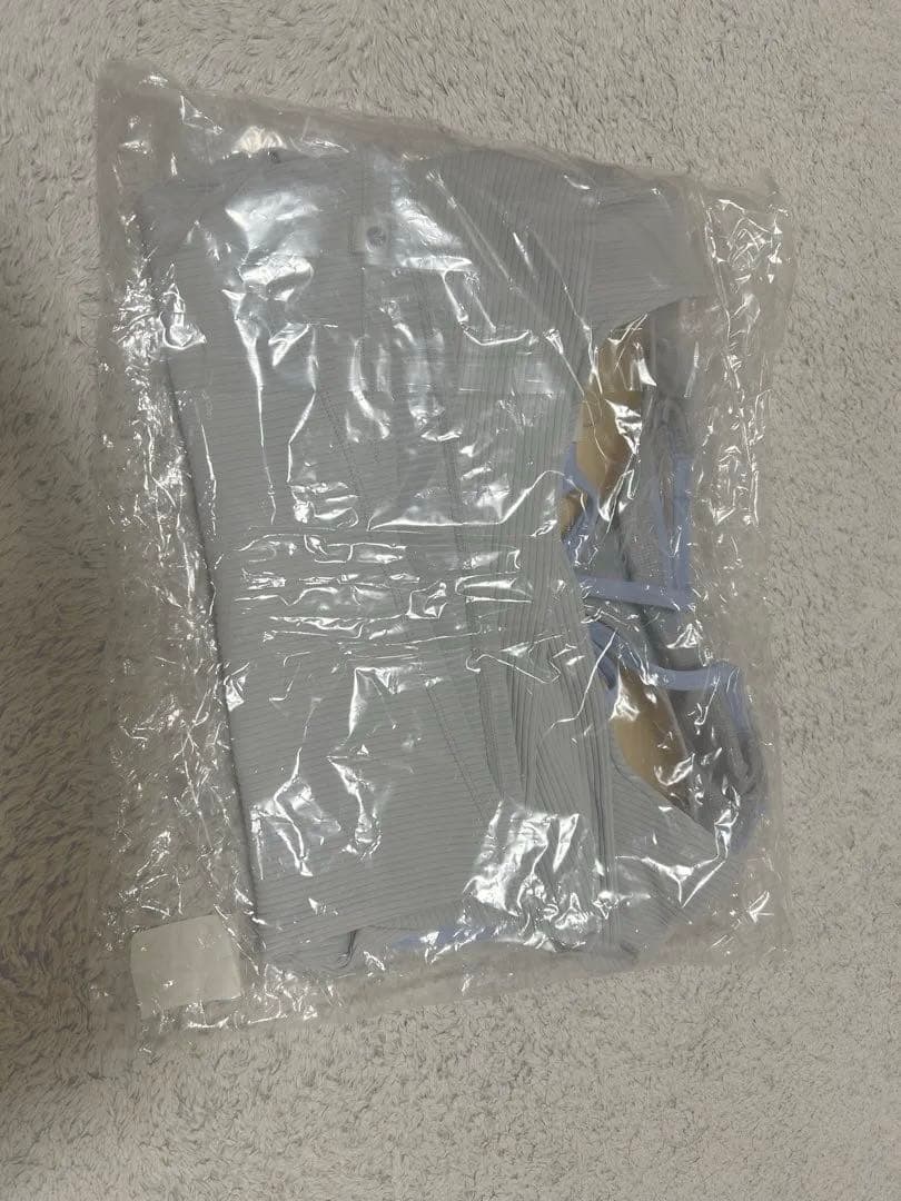 【新品未使用】SUKALA ブラトップ付きリブカシュクールトップス Sサイズ