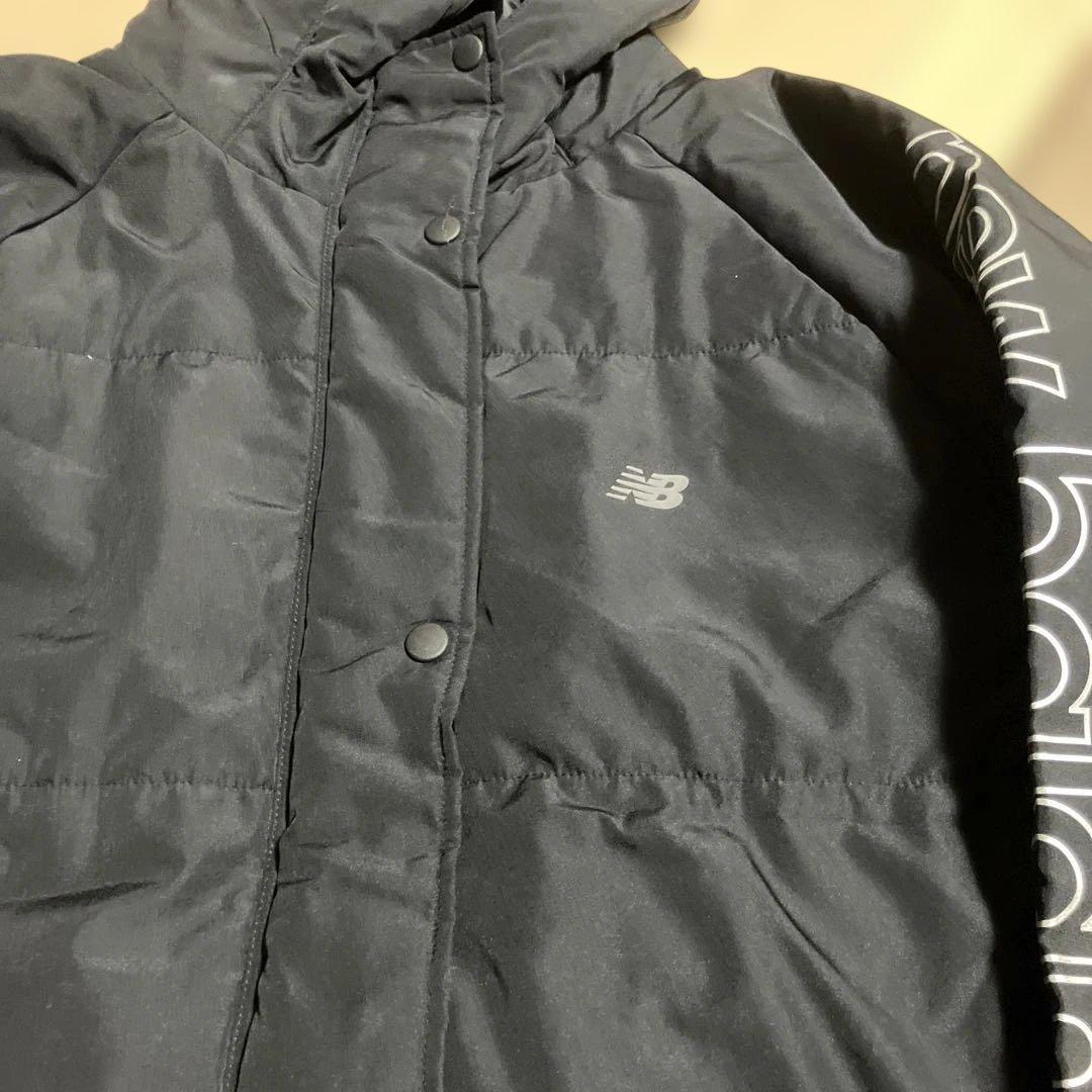 New Balance ベンチコート L ブラック