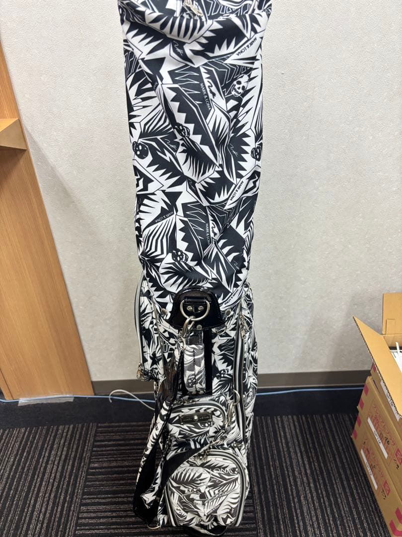 MARK&LONA ゴルフキャディバッグ トロピカル