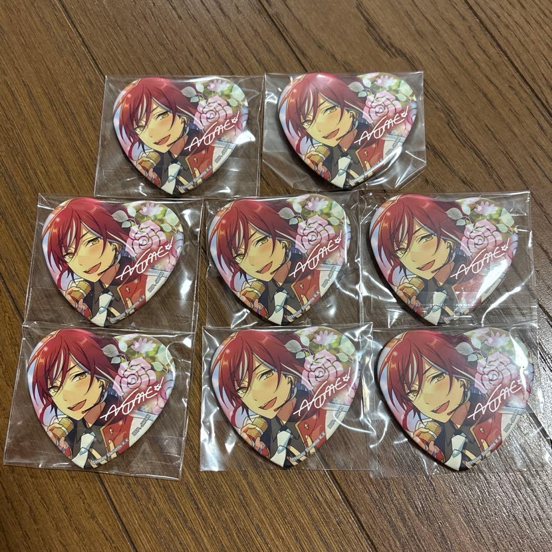 あんさんぶるスターズ あんスタ 逆先夏目 とるパカ vol.4 ハート 缶バッジ