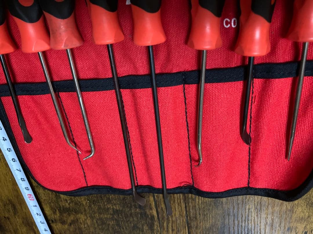 snapon ピックツールセット　ケース付き　スナップオン