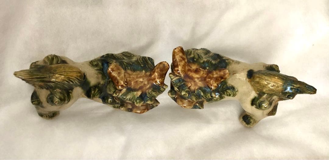 シーサー　置物　沖縄　獅子　陶器　オブジェ　インテリア