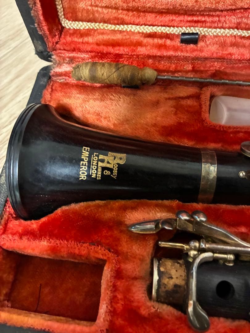 Boosey & Hawkes London Emperor 木製クラリネット