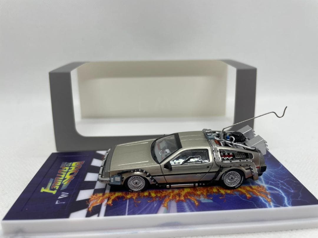 4R-568 MJ 1/64 バック トゥ ザ フューチャー デロリアン