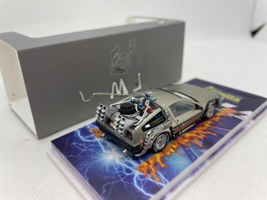 4R-568 MJ 1/64 バック トゥ ザ フューチャー デロリアン