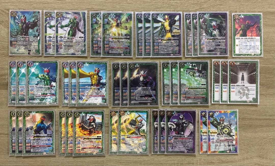 バトスピ　仮面ライダーW(ダブル)　デッキ　差し替えカード付き