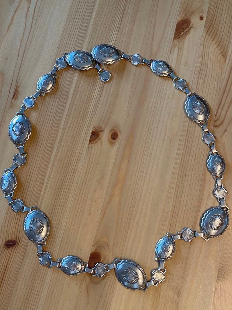 ✴︎お値下げ✴︎★希少品です！★ローレンラルフローレン・シルバー・コンチョベルト