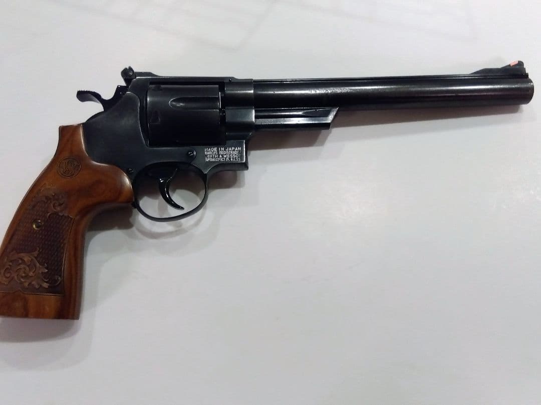 コクサイ S＆W 44マグナム M29 モデルガン 木製グリップ付き　(絶版)