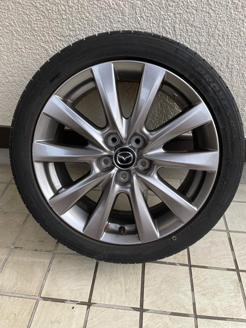 <送料込み> MAZDA3 純正 18インチタイヤ・ホイール4本セット