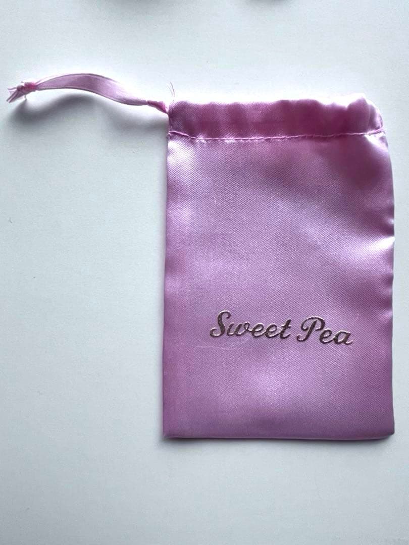 Sweet Pea 片耳用ピアス　アクアマリン