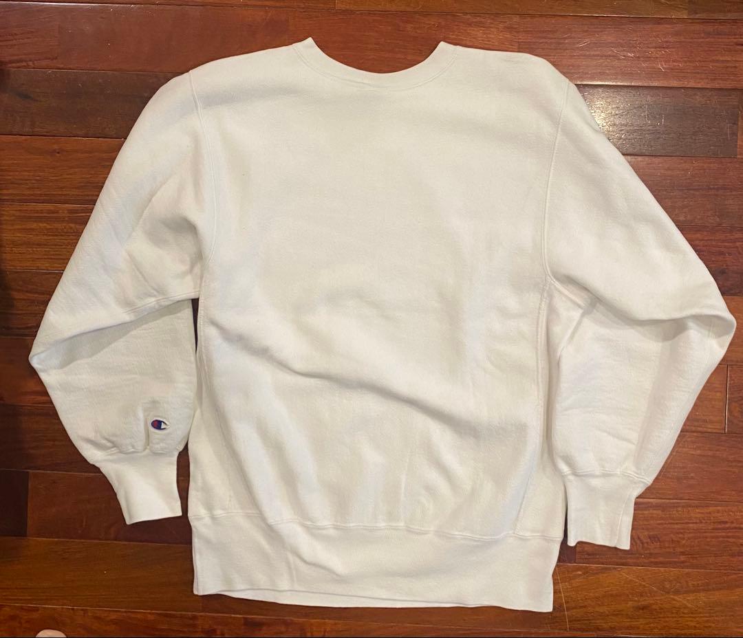 90年代Championチャンピオンリバースウィーブ USA製 刺繍タグ 目無し