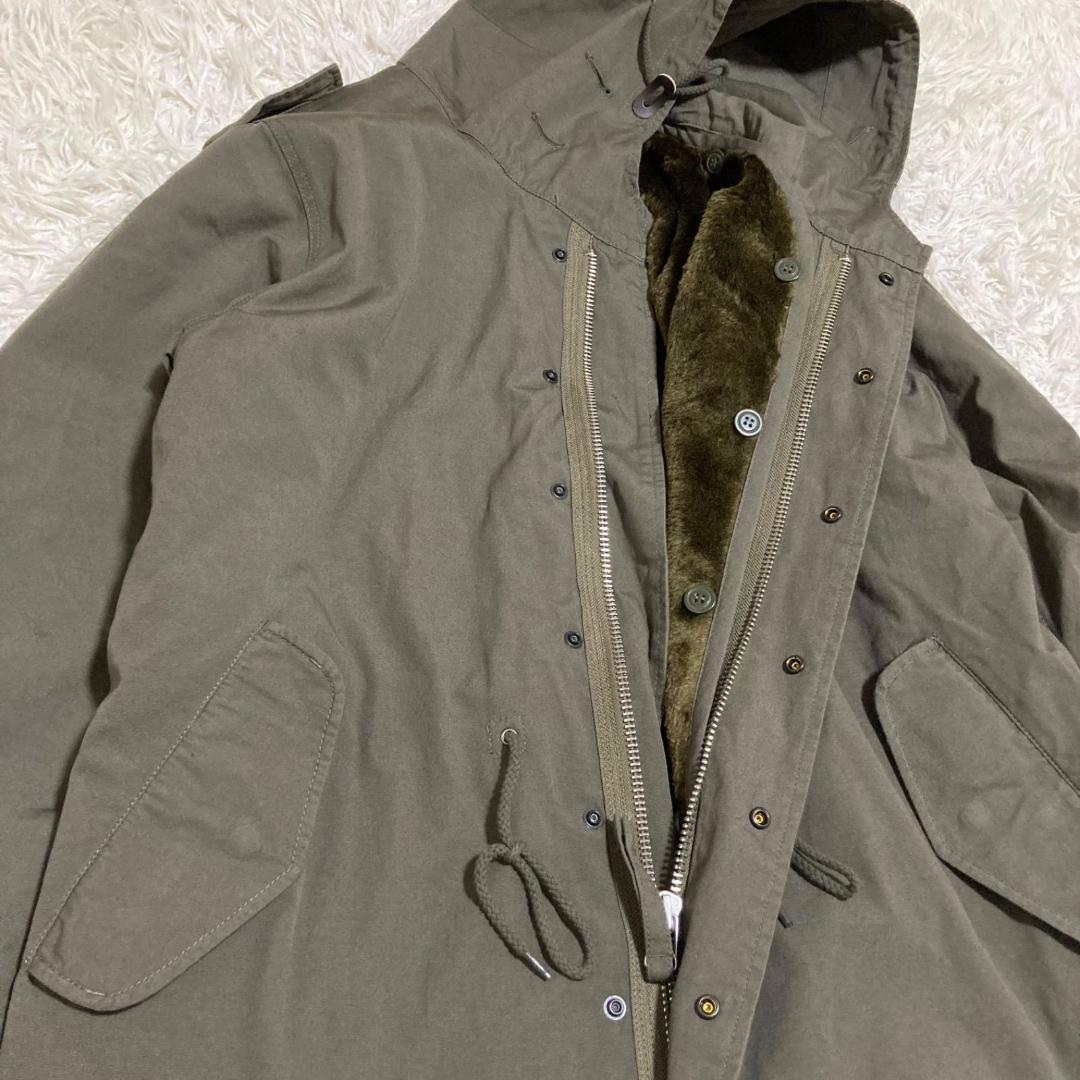 15347ヒューストン モッズコート M-51 XXL カーキ 米軍 青島コート