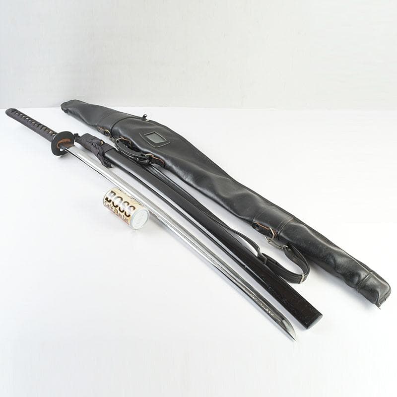 武具　刀装具　日本刀　模造刀　居合刀　刀袋付　V　9704A