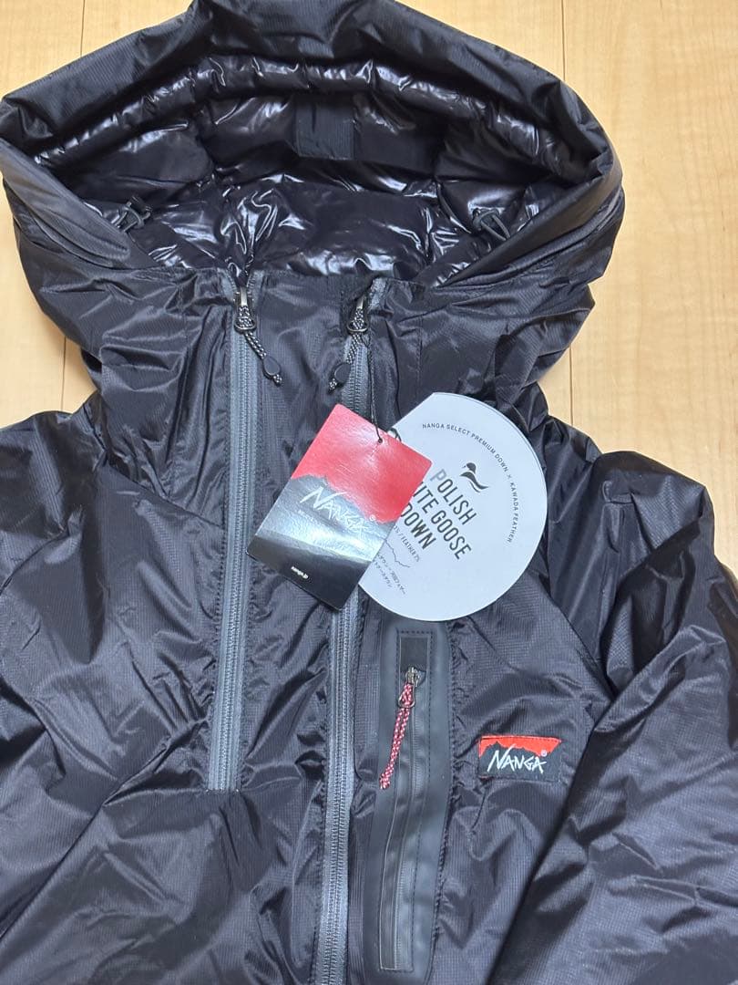 ナンガ オーロラテックスライト ダウンジャケット ミカミ (メンズ) ブラックL