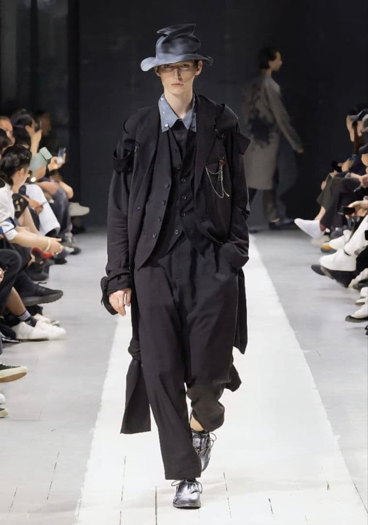 Yohji Yamamoto POUR HOMME 前二重ベスト ジレ