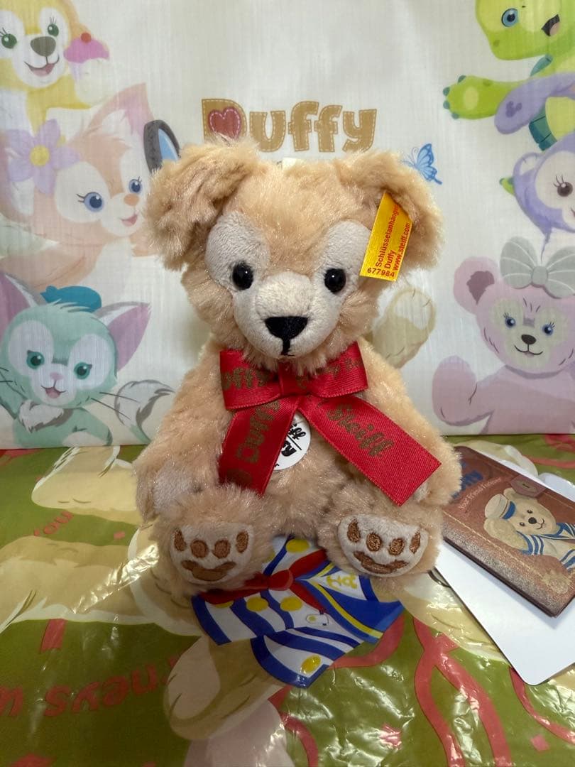 【未使用】Duffy ダッフィー・シェリーメイ　10周年　シュタイフ