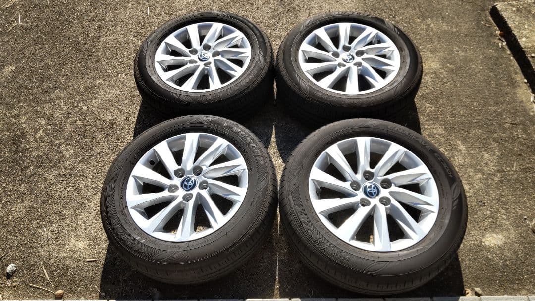 トヨタ ノア・ヴォクシー90系 純正 16インチ ホイールセット 走行1万km