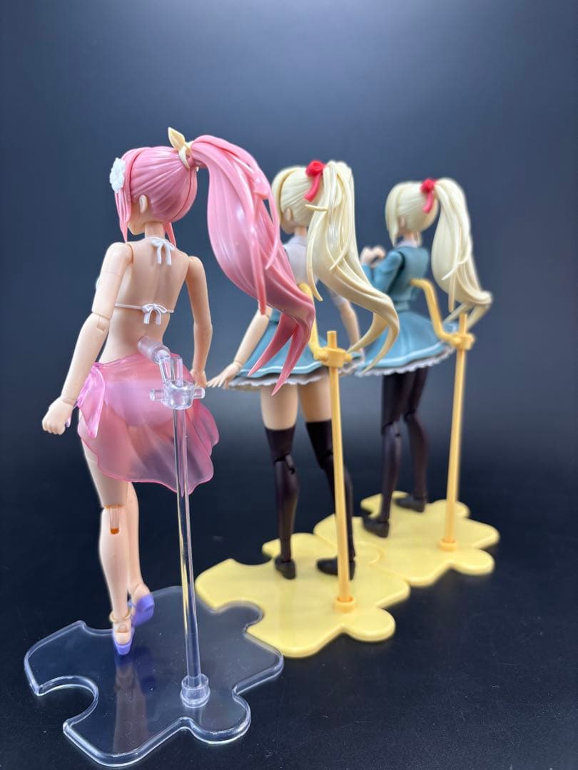 【組立済み】創彩少女庭園 佐伯 リツカ3体まとめ売り